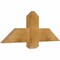 Ekena Millwork Eugene Rough Sawn Timber Gable Bracket, Western Red Cedar, 36"W x 13"H x 2"D x 6"F, 9/12 Pitch GBW036X13X0206EUG00RWR - alternate 3